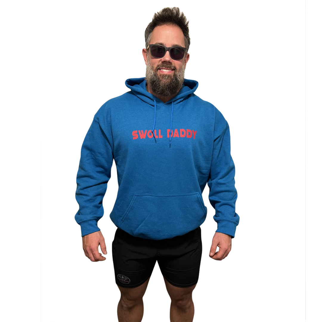 Swoll Daddy Men's Fleece Hooded Sweatshirt